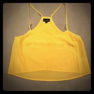 Yellow Crop Top
