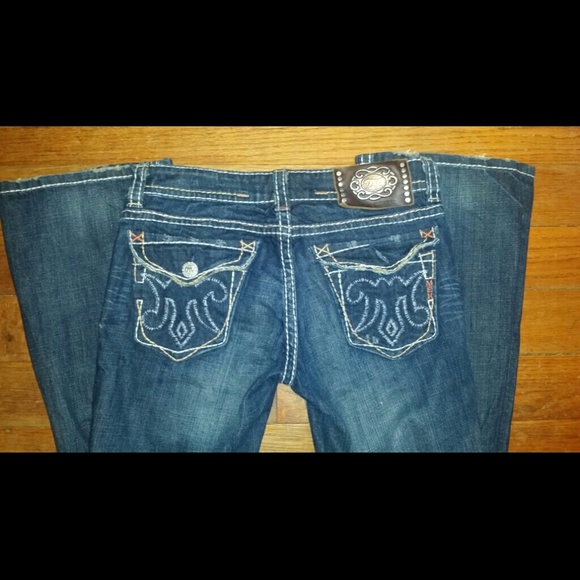 *SOLD* MEK Buckle destroyed Jeans!