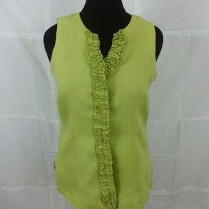 Lime green vest