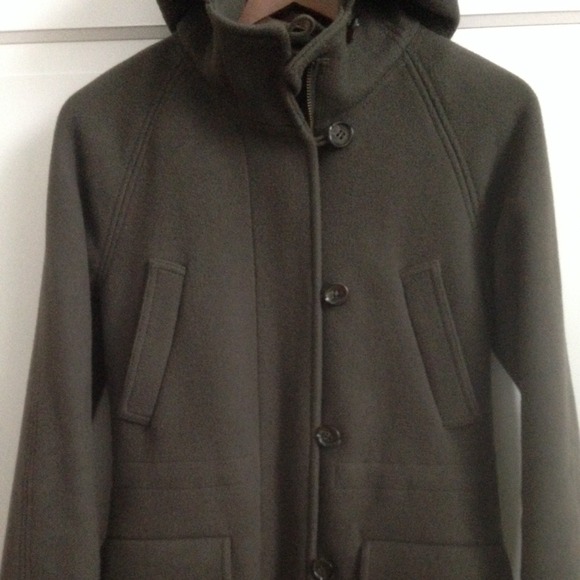 Stadium cloth duffle coat