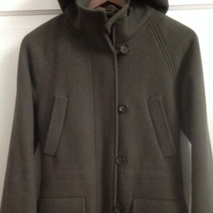 Stadium cloth duffle coat