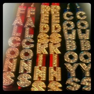 Customized Football Team Earrings