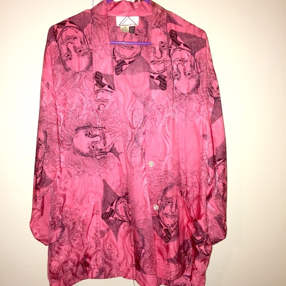 Vintage Silk Albert Einstein Artist Jacket