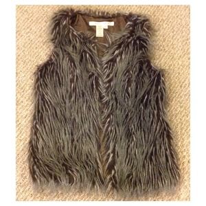 Max Studio Faux Fur Vest