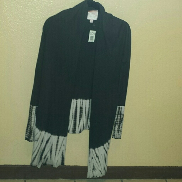 Romeo & Juliet Tye Dye Grey high/low  Cardigan