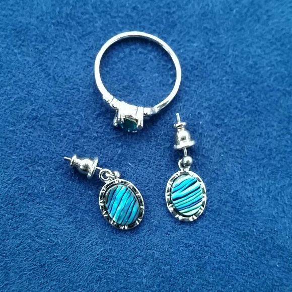 Earrings and ring
