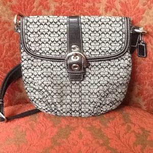 Coach cross body purse