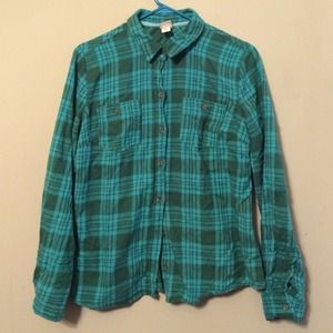 Flannel button up shirt