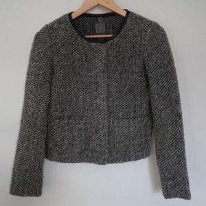 Gap gray boucle jacket