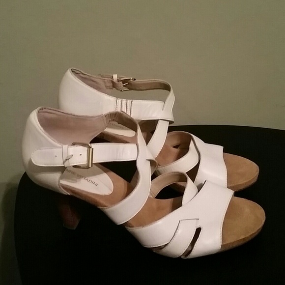 Leather Open-toe Heel