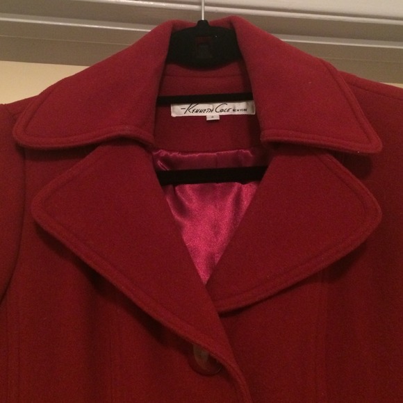 Red size 2 Kenneth Cole jacket - Picture 4 of 7