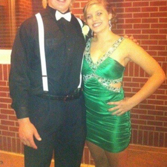 Emerald dress