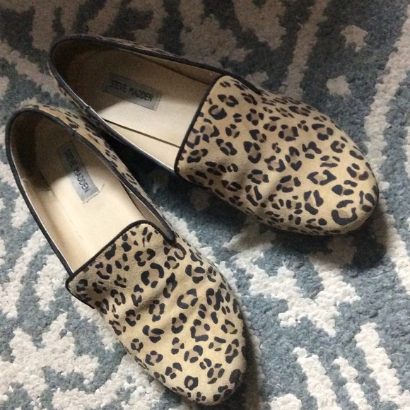 Steve Madden p-harvi leopard loafers