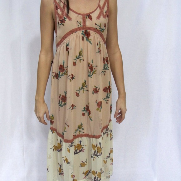 Free people floral printed dress