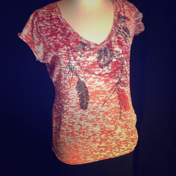 Maurice's burn out vneck