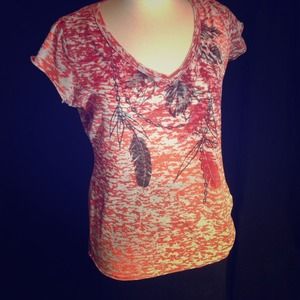 Maurice's burn out vneck