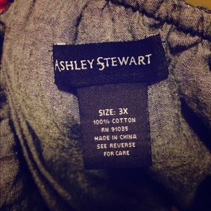 Cute denim one shoulder jumper. NWOT