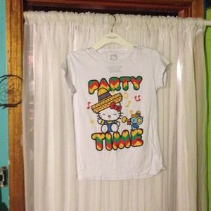 "Party Time" HelloKitty Tee