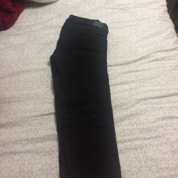 American eagle black jeggings