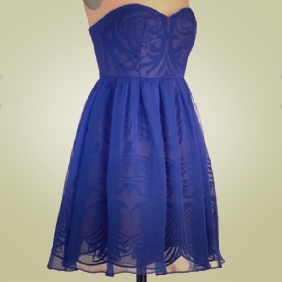Gorgeous Blue ModCloth Dress- Syzygy Golly