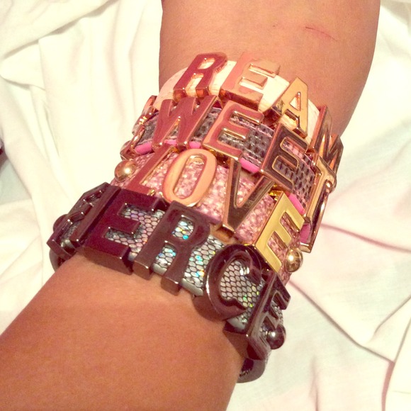 Four 🌟BCBGeneration affirmation bracelet