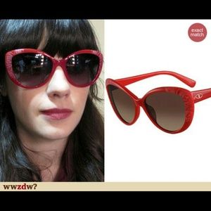 Red Valentine sunglasses