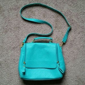 Mint Tiffany blue crossbody bag