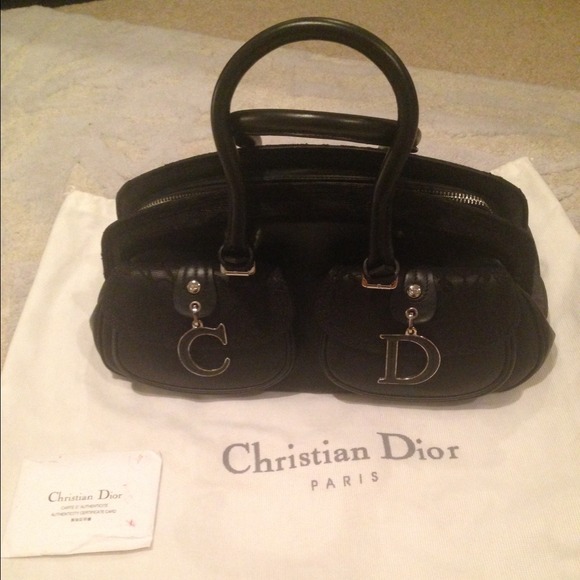 Dior classic handbag -black