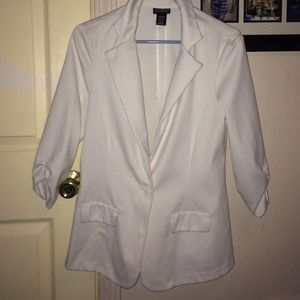 soho blazer white