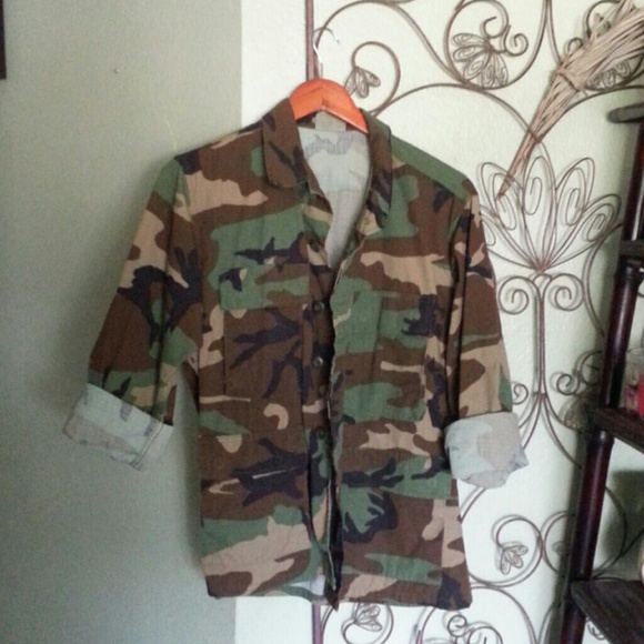 Camouflage camo jacket