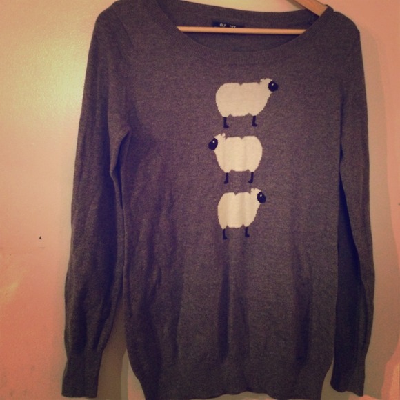 Gray sweater