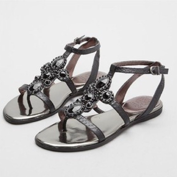 Vince Camuto Silver Abey Ankle Strap Sandal 6.5