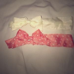 Two headbands from charlotte russe