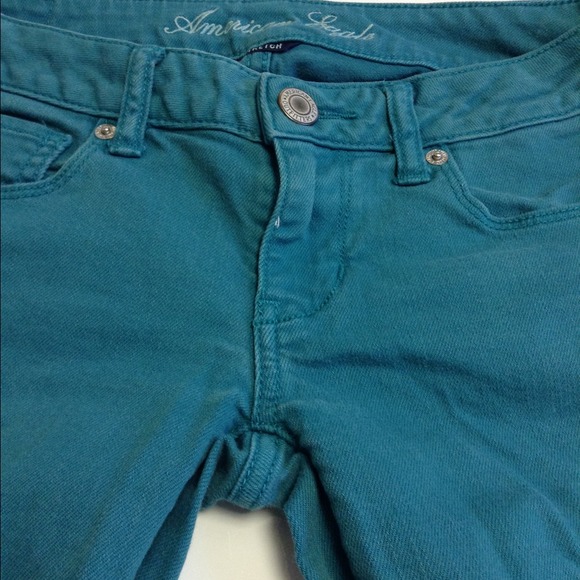 Teal American Eagle Skinny Jeans💙💎