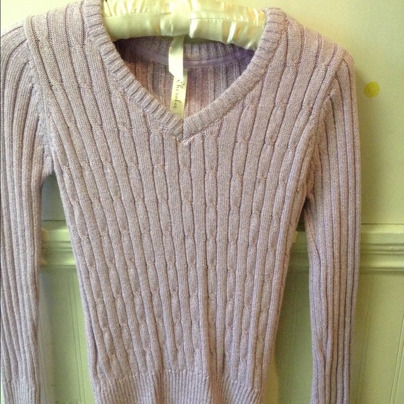 Cherokee Sparkly purple sweater💖💖