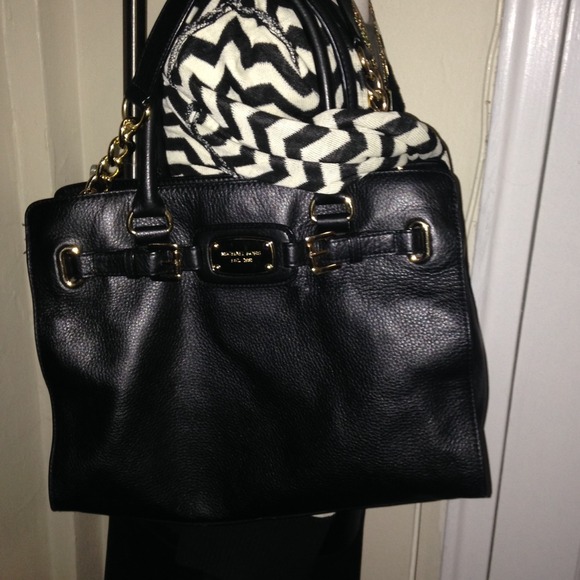 Authentic black Michael Kors handbag