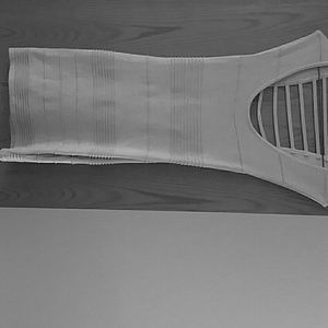 Silver bandage dress