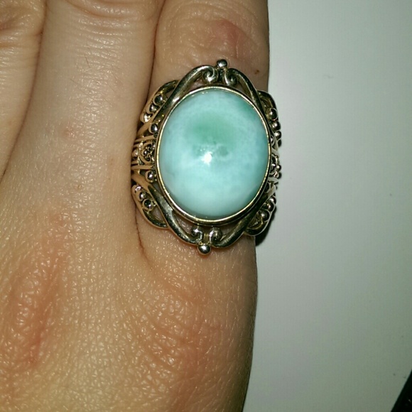 Knuckle to Knuckle Larimar