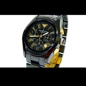 Emporio Armani Ceramic Mens Wrist Watch