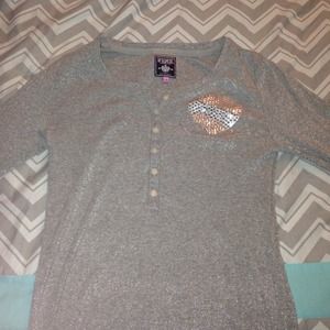 Victoria's Secret PINK bling shirt