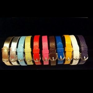 Customized Leather Name Bracelets