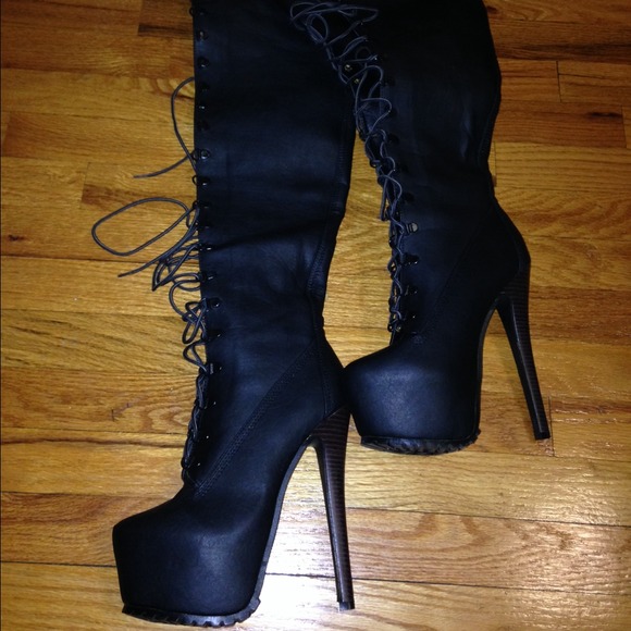 Knee high boots