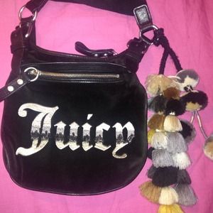 Black Juicy Couture Crossbody Bag