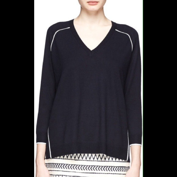 FINAL SALE! J. Crew Tipped Merino Wool Sweater