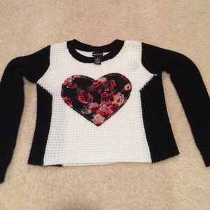 Heart sweater