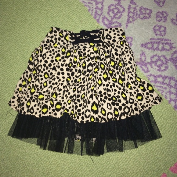 cheetah skirt