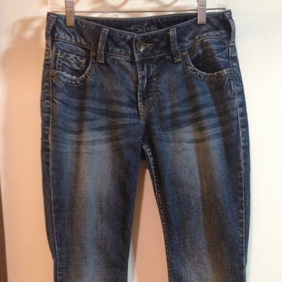 Silver jeans