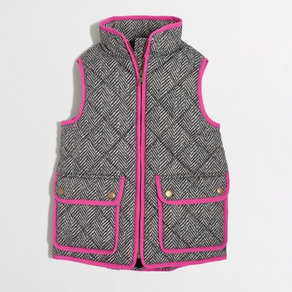 J. Crew Outerwear - ❌SOLD on IG❌ J.Crew Herringbone Quilted Puff Vest