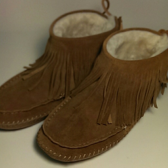 Tory Burch Collins Fringe Moccasin