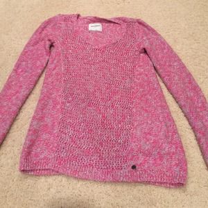 Pink sparkly sweater